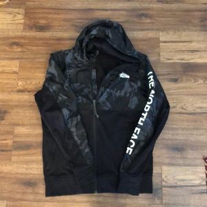 North Face Camo Jacket